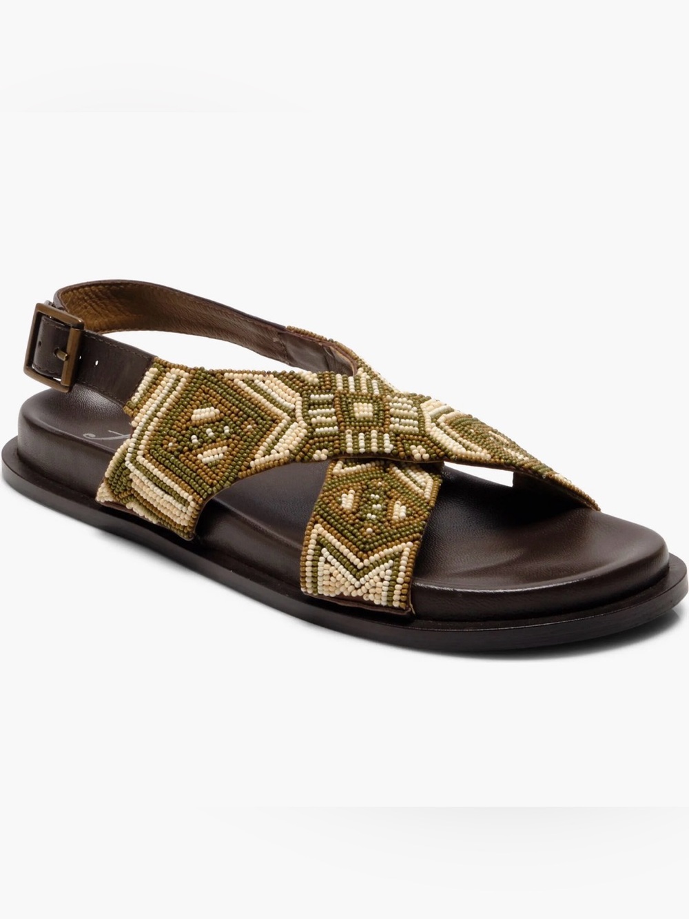 Free People Mali Beaded Slingback Sandal